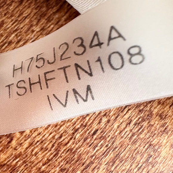 VTG Tommy Hilfiger Navy Striped Blazer w/ Elbow Patches Womens 10 - Picture 13 of 14